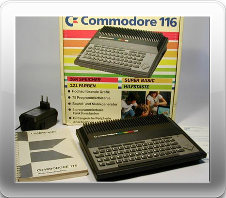 Commodore 116 met doos
